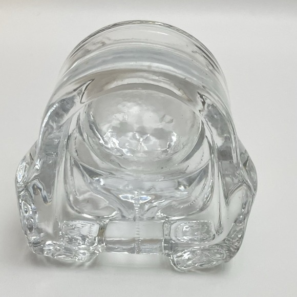 Partylite Vintage‎ Teddy Bear Votive Tea Light Figurine Glass Candle Holder - Picture 6 of 9